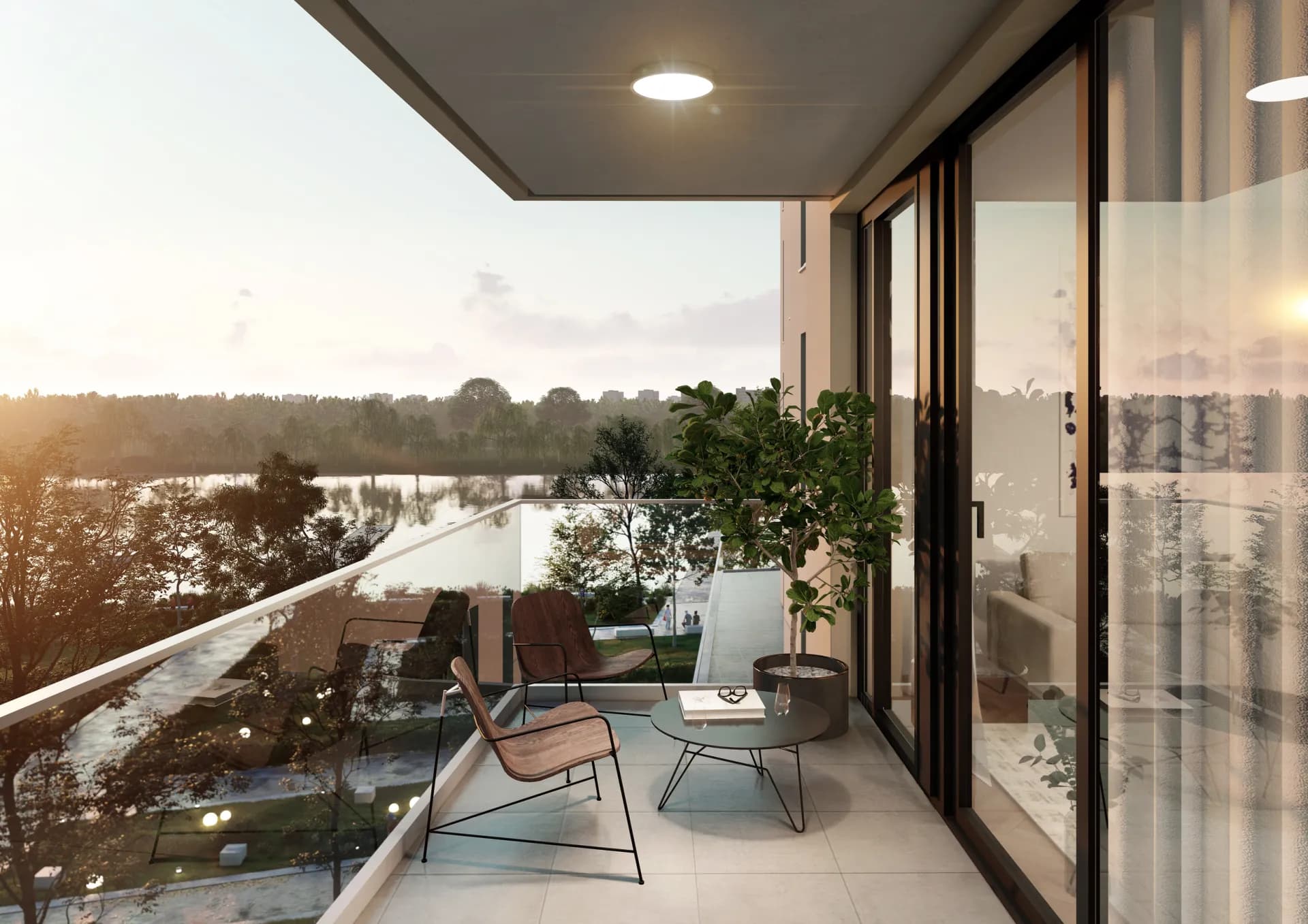 Forest Lake Residence - exterior