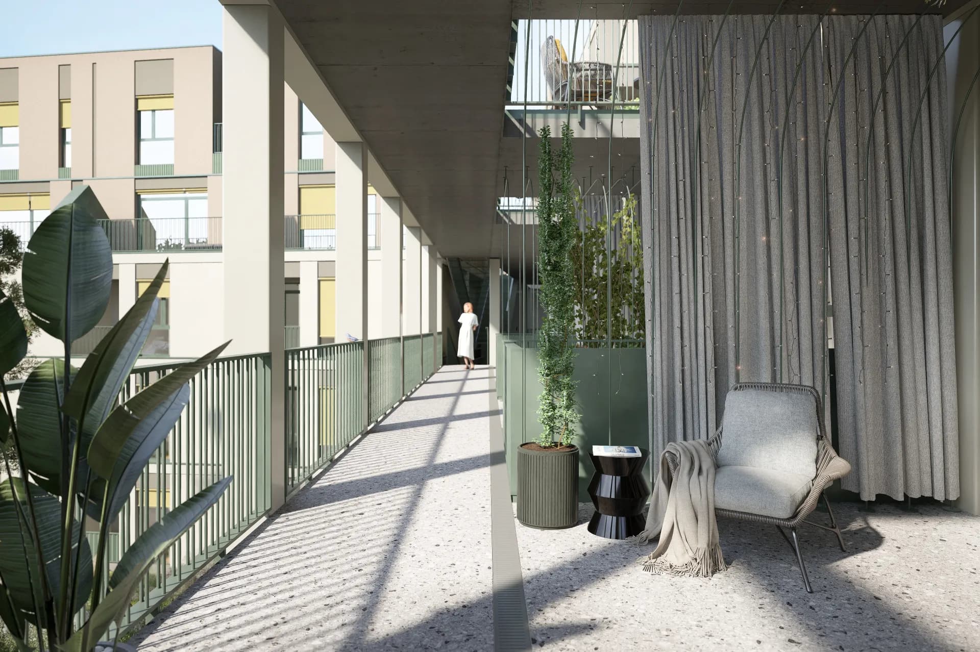 Catted Family - exterior